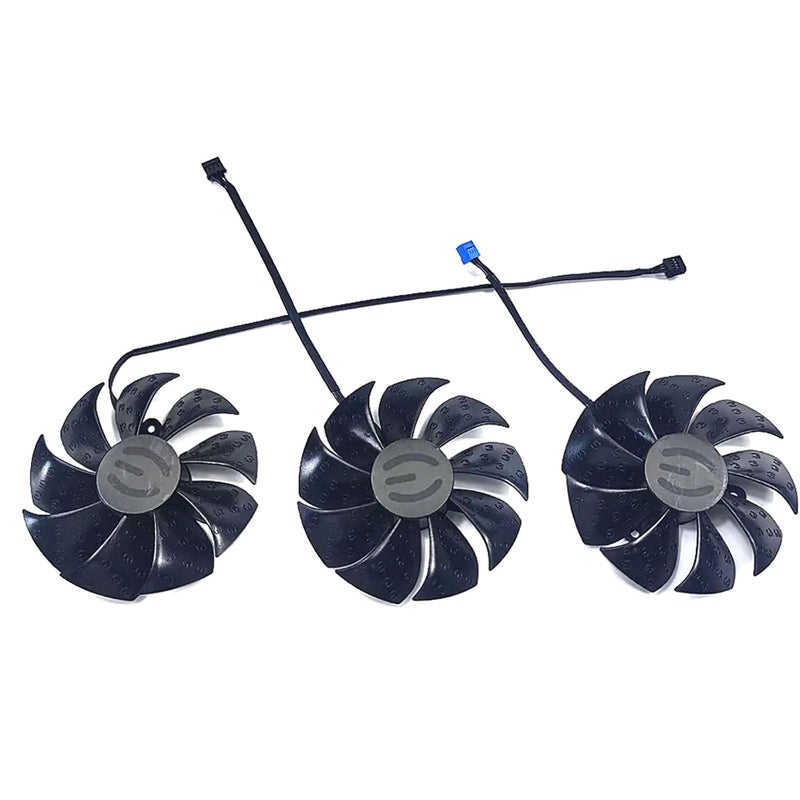 LTANDBR 87mm T129215SU PLA09215S12H 12V 0.55A 4Pin Graphics Card Fan for EVGA RTX 3070 3080 3090 XC3 Black Gaming Graphics Card Fan, BR002 - Image 3